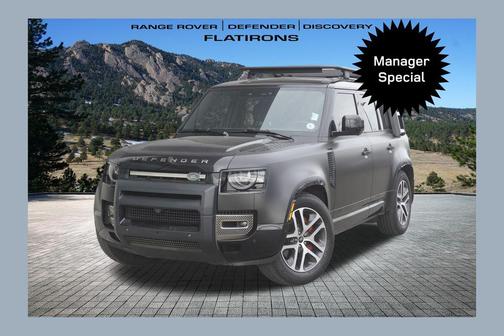 Santorini Black Metallic 2020 Land Rover Defender 110 X