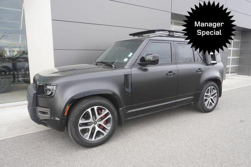 Santorini Black Metallic 2020 Land Rover Defender 110 X