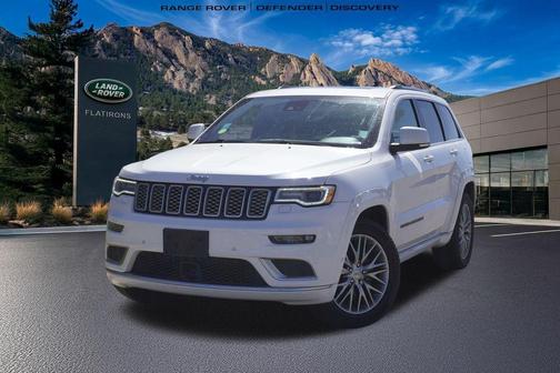 Ivory 2017 Jeep Grand Cherokee Summit
