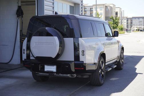 Gray 2026 Land Rover Defender P400 X-Dynamic SE