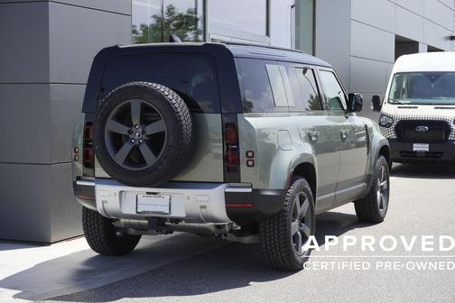 Pangea Green Metallic 2025 Land Rover Defender 110 P300