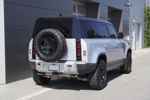 Silver 2024 Land Rover Defender 110 V8