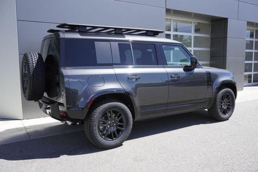 Gray 2026 Land Rover Defender P400 X-Dynamic SE
