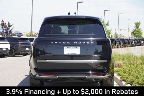 Black 2026 Land Rover Range Rover P400 SE