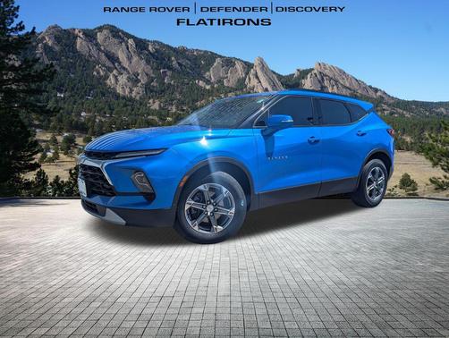 Riptide Blue Metallic 2024 Chevrolet Blazer 3LT