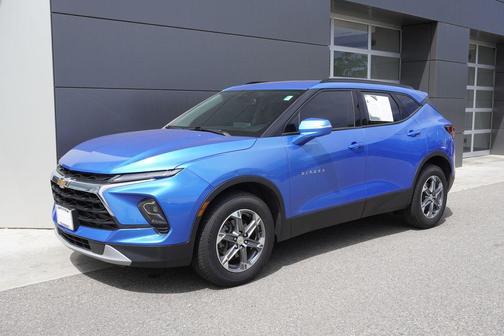 Riptide Blue Metallic 2024 Chevrolet Blazer 3LT