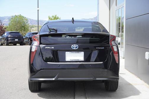 Midnight Black Metallic 2017 Toyota Prius Four Touring