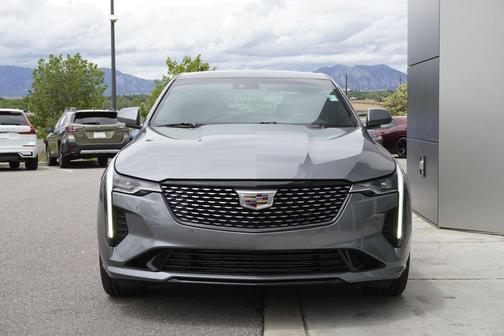 Satin Steel Metallic 2022 Cadillac CT4 Premium Luxury
