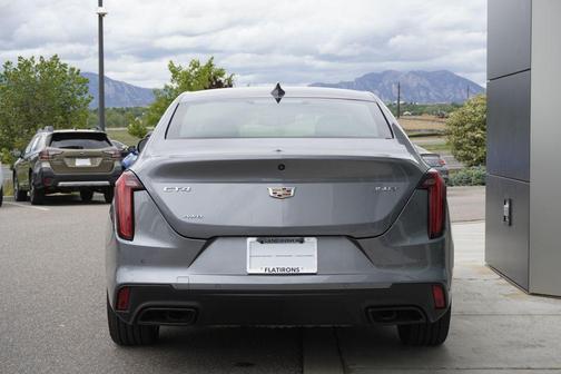 Satin Steel Metallic 2022 Cadillac CT4 Premium Luxury