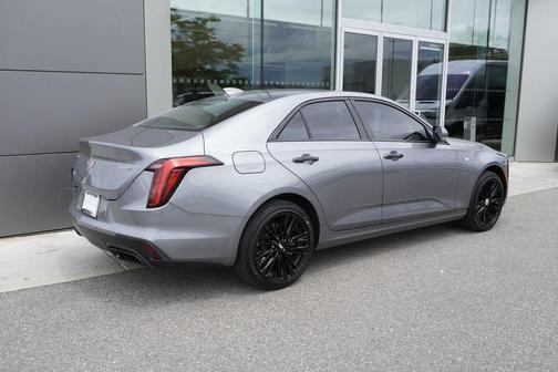 Satin Steel Metallic 2022 Cadillac CT4 Premium Luxury