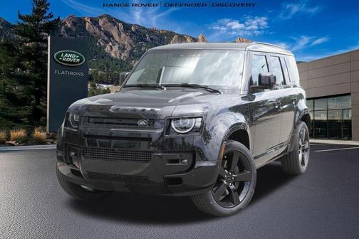 Santorini Black Metallic 2026 Land Rover Defender P400 X-Dynamic SE