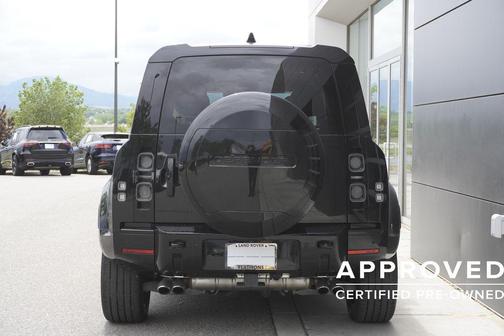 Santorini Black Metallic 2025 Land Rover Defender 110 V8