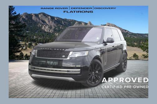 Black 2023 Land Rover Range Rover P530 SE