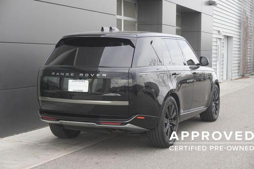 Black 2023 Land Rover Range Rover P530 SE