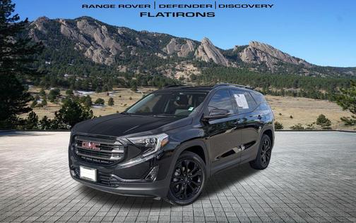 Ebony Twilight Metallic 2021 GMC Terrain SLT