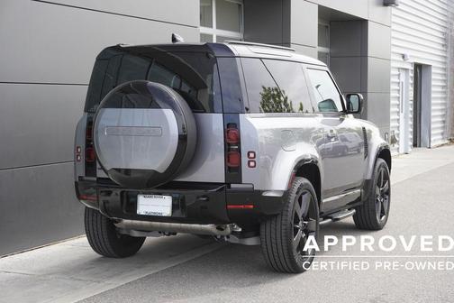 Grey 2024 Land Rover Defender 90 P400 X-Dynamic SE