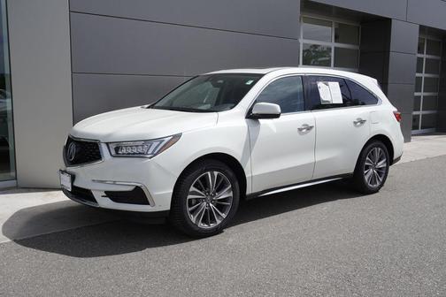 White Diamond Pearl 2017 Acura MDX 3.5L w/Technology Package