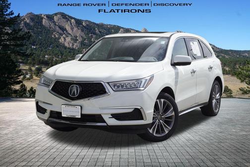 White Diamond Pearl 2017 Acura MDX 3.5L w/Technology Package