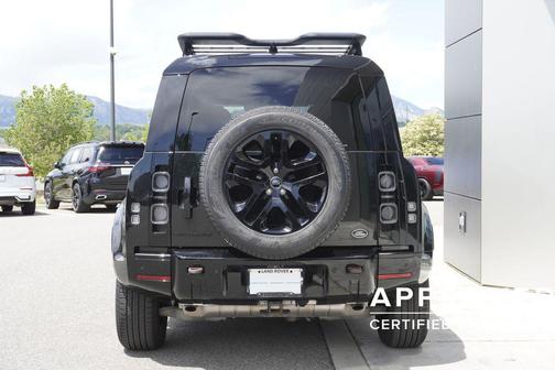 Santorini Black Metallic 2023 Land Rover Defender 110 X