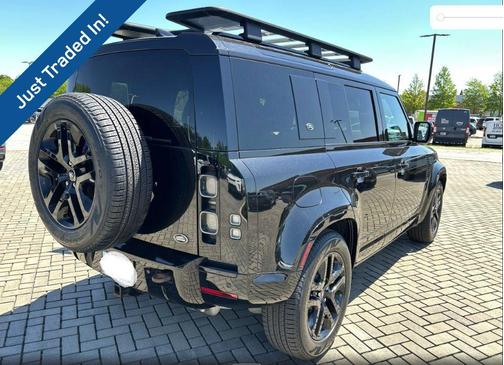 Santorini Black Metallic 2023 Land Rover Defender 110 X