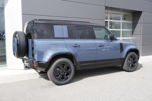 Tasman Blue Metallic 2026 Land Rover Defender P400 X-Dynamic SE