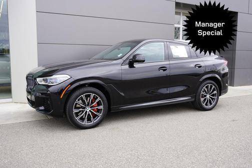 Black Sapphire Metallic 2023 BMW X6 xDrive40i
