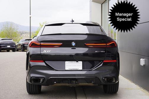Black Sapphire Metallic 2023 BMW X6 xDrive40i