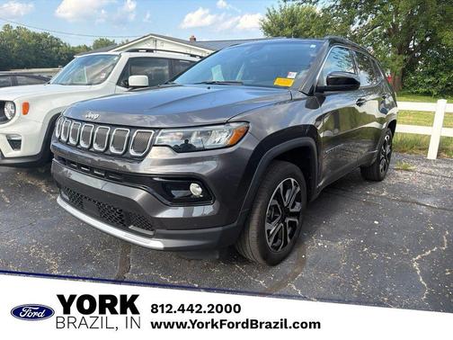 Granite Crystal Metallic Clearcoat 2022 Jeep Compass Limited