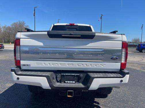 WHITE PLATINUM MET TRI-COAT 2017 Ford F-350 Platinum