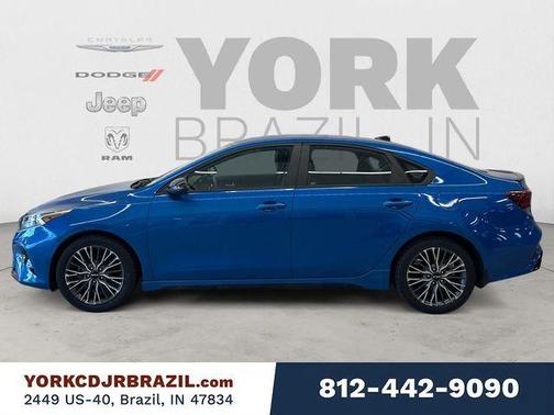 Sporty Blue 2023 Kia Forte GT-Line