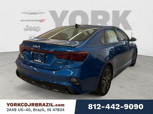 Sporty Blue 2023 Kia Forte GT-Line