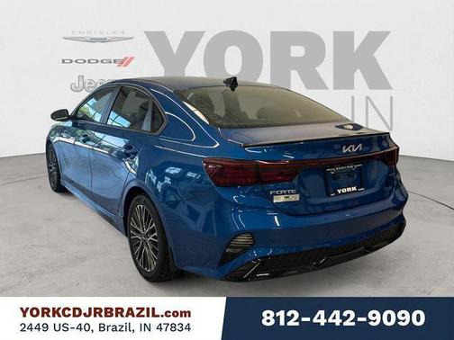 Sporty Blue 2023 Kia Forte GT-Line