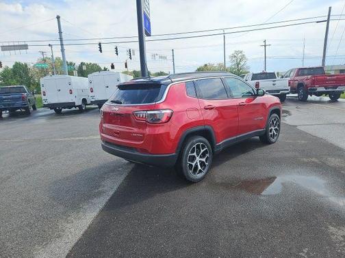Red 2024 Jeep Compass Limited