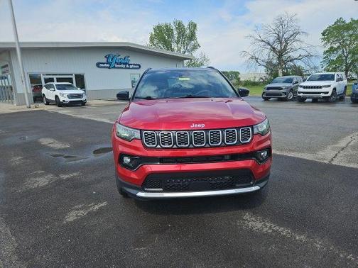 Red 2024 Jeep Compass Limited