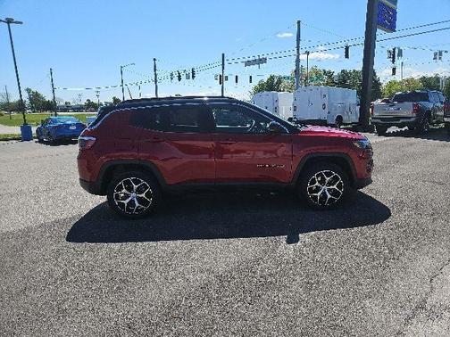 Red 2024 Jeep Compass Limited