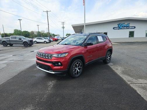 Red 2024 Jeep Compass Limited