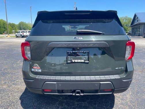 FORGED GREEN METALLIC 2023 Ford Explorer Timberline