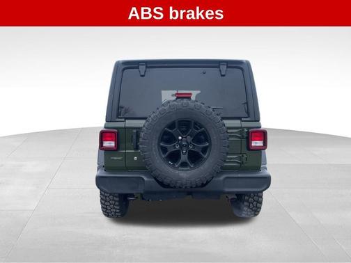 Sarge Green Clearcoat 2023 Jeep Wrangler Sport S