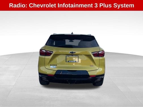 Nitro Yellow Metallic 2022 Chevrolet Blazer RS