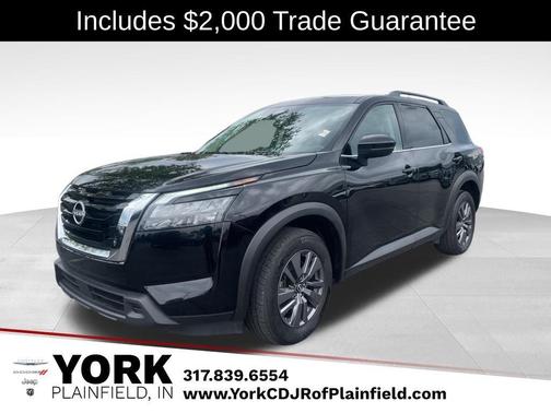 Super Black 2025 Nissan Pathfinder SV 4WD