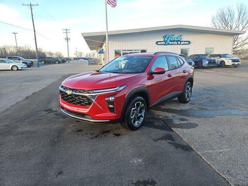 Apex Red 2026 Chevrolet Trax LT