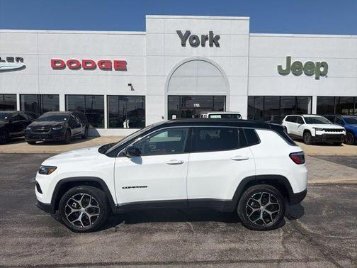 Bright White Clearcoat 2024 Jeep Compass Limited