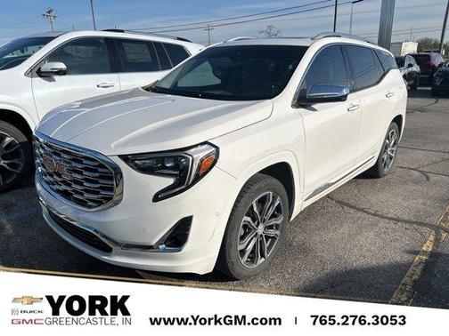 Summit White 2018 GMC Terrain Denali