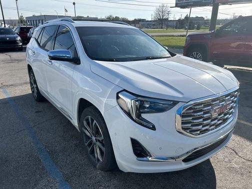 Summit White 2018 GMC Terrain Denali
