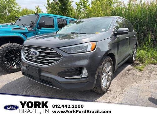 MAGNETIC METALLIC 2020 Ford Edge Titanium