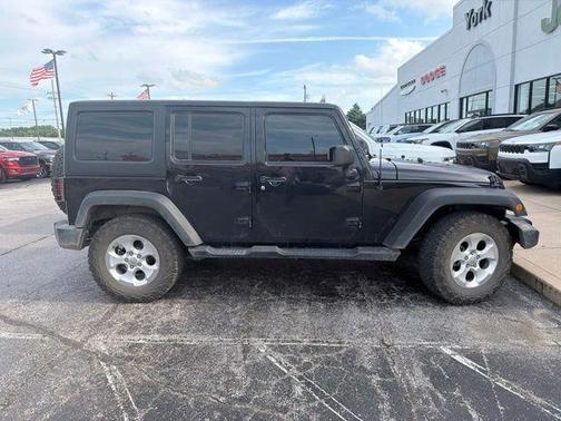 Black Clearcoat 2017 Jeep Wrangler Unlimited Sport
