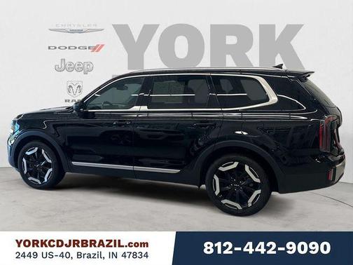 Ebony Black 2024 Kia Telluride EX