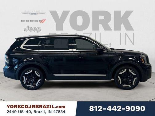 Ebony Black 2024 Kia Telluride EX