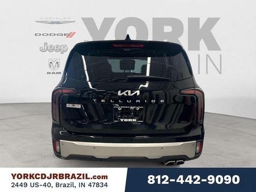 Ebony Black 2024 Kia Telluride EX