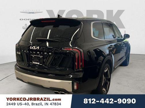 Ebony Black 2024 Kia Telluride EX